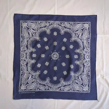 70s USA제 빈티지 반다나 편직 RN14193 BN21