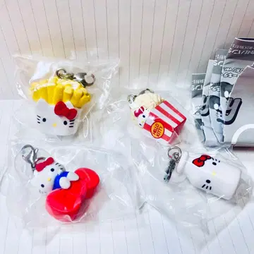 헬로키티 아메리칸 디자인 메지루시 액세서리 4종 세트