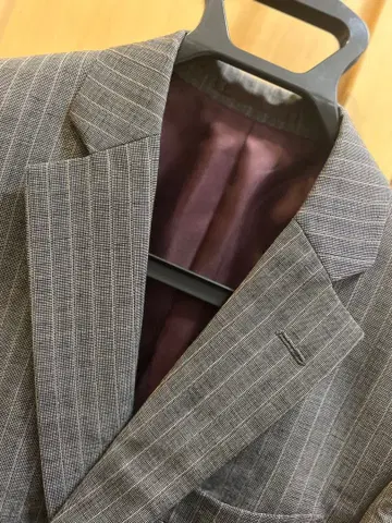 DANKAN 커스텀 오더 스트라이프 수트 즉시 결제 가능 시 할인