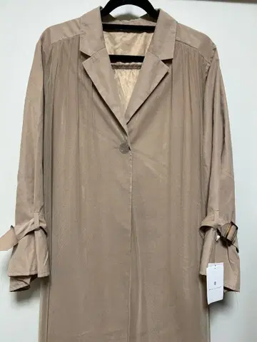 택 포함 새상품 Bou Jeloud 부즈루드 베이지 트렌치코트 레이스