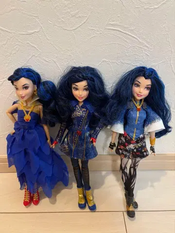 디센던트 이비 피규어 인형 3체 세트