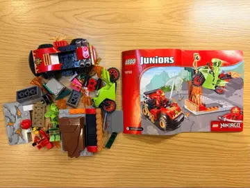 LEGO Juniors 세트 10722 ninjago 자동차 설명서 있음