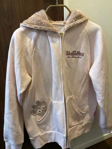 ShellieMay 플리스 후드티 핑크