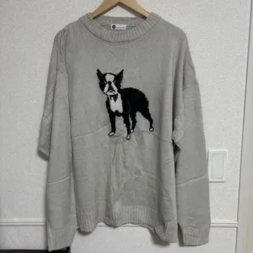 뷰티 앤 유스 니트 강아지 L