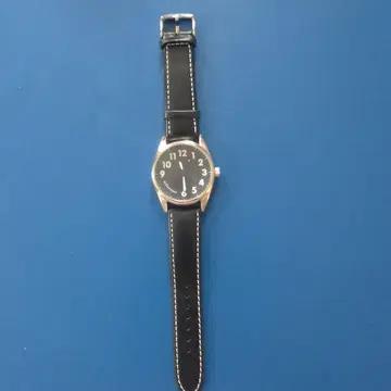 폭스바겐 손목시계 가죽 벨트 블랙