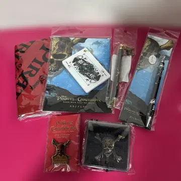 [ 미개봉 새상품 ] 파이리츠 오브 카리비안 굿즈 세트