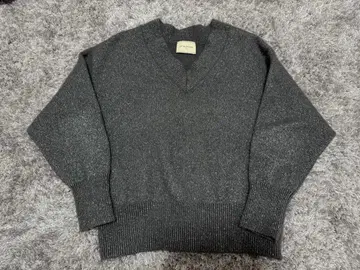 UNITED ARROWS 그레이 V넥 스웨터