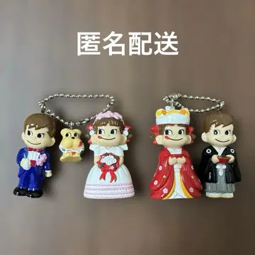 [레어 새상품] 페코짱 포코짱 일본 의류/양장 페어 키링