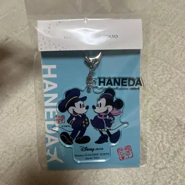 [ 하네다 공항 한정판 ] 미키&미니 아크릴 키링 디즈니 스토어