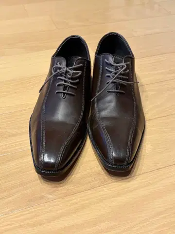 다크 브라운 가죽 비즈니스 슈즈