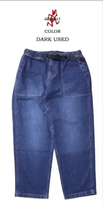 GRANICCI 다크 유즈드 데님 팬츠 M
