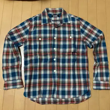 HYSTERIC GLAMOUR 체크 무늬 긴팔 셔츠 M