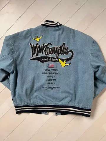 MARK GONZALES 데님 자켓 XL