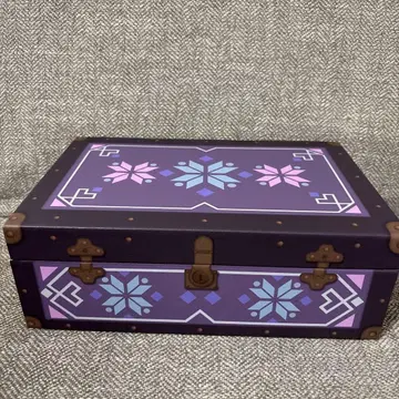 눈꽃 무늬 트렁크형 박스