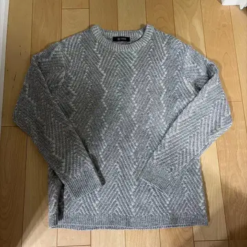 미사용급 나노 유니버스 다크 그레이 니트 스웨터