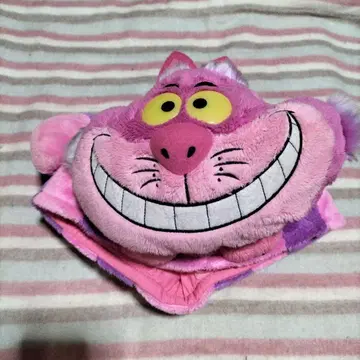 체셔 고양이 캡 핑크 보라색