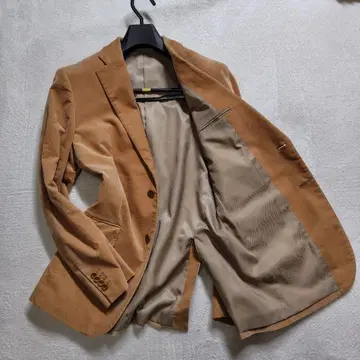 컨디션 최상 XL 바니스뉴욕 테일러드 자켓 벨로아 카멜