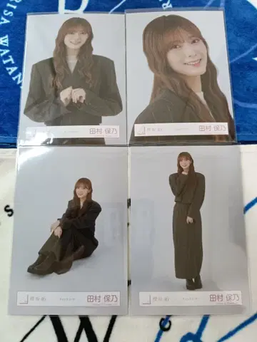 사쿠라자카46 타무라 호노 체크 코디 브로마이드 컴프