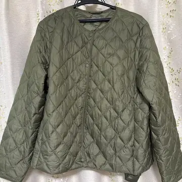 유니클로 퍼프테크 퀼팅 자켓/웜 패디드 사이즈 XL