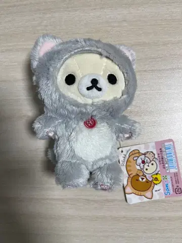 코리락쿠마 매달리는 봉제 인형