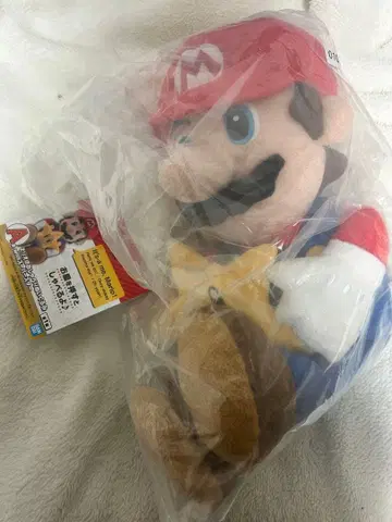 [ 미사용 새상품 미개봉 ] 마리오 제일복권 A상/말하는 봉제 인형