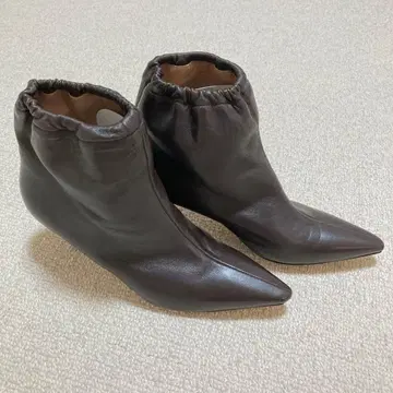 Deuxieme Classe BRENTELLA 다크 브라운 부티