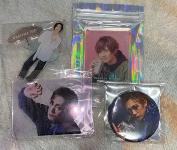 마에카와 유키 세트 문메라 아크릴 스탠드 캔뱃지