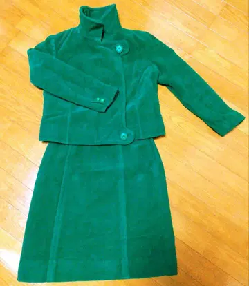 그린 플리스 셋업