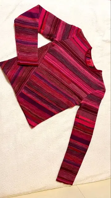 프랑스제 샤코크 자카드 니트 컨디션 최상