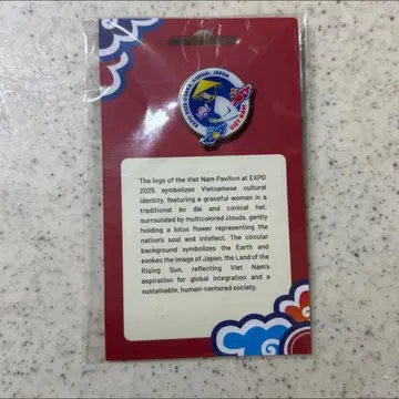 만박 2025 베트남 파빌리온 한정판 인기 핀 배지