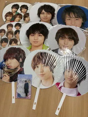 Hey!Say!JUMP 이노오 케이 묶음 판매 부채 아크릴 스탠드