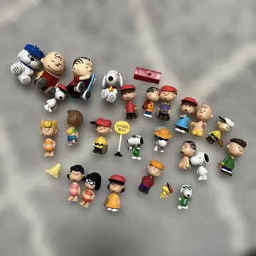 가챠 스누피 종합 세트 찰리 브라운