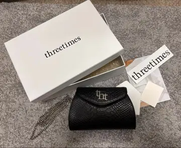 threetimes 숄더 mini 백