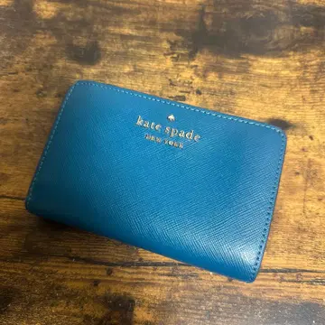 케이트 스페이드 접이식 지갑 파랑