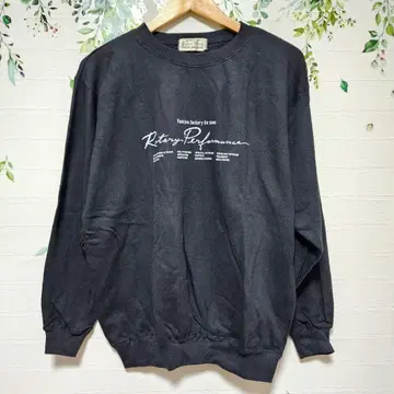 [ Plage Hast ] 영문 프린트 긴팔 트레이닝복 맨투맨