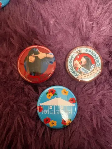 하자품 우리들의 별장 콘노 캔뱃지 세트