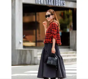 bluelea 블루레아 자카드 스커트 38