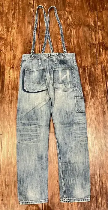 저널 스탠다드 데미지 데님 살로펫 오버롤 빈티지