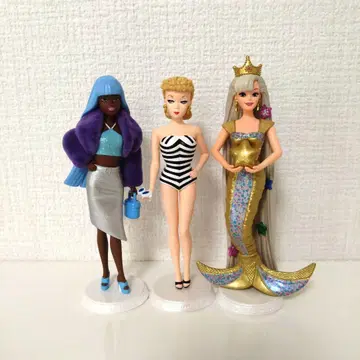 바비 인형 세트 3체 스타일 아이콘