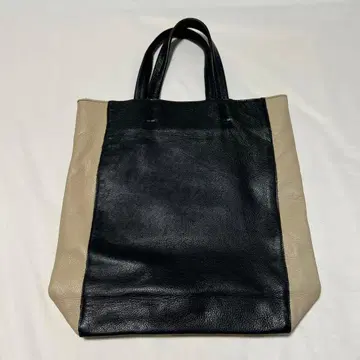 가죽 토트백 W by MURUA