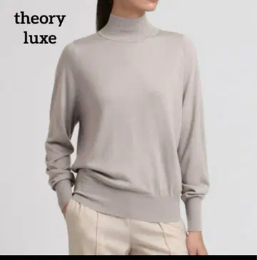 theory luxe 하이넥 니트