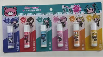 그루미 x 하츠네 미쿠 립 크림 6개 세트