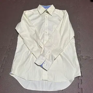 SHIRT HOUSE 레귤러 핏 셔츠 L 크림색