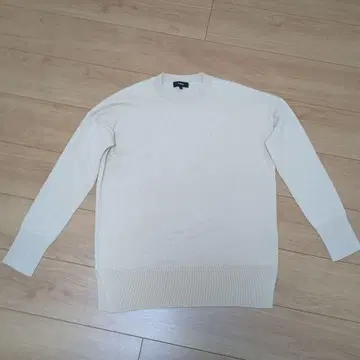 Theory 크루넥 스웨터 S 크림