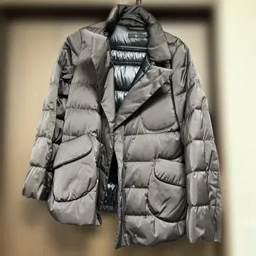 유니클로 +J 그레이 다운 자켓 사이즈 S