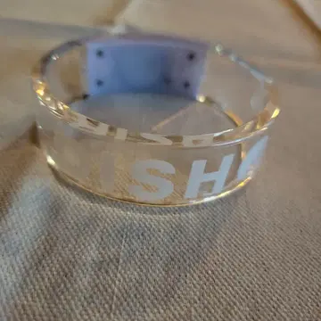 라이트 뱅글 DISH// 화이트