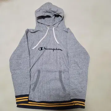 Champion 그레이 후드 부착 후드티