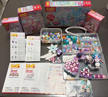 LaQ Sweet Collection 4개 세트 라큐 여아용