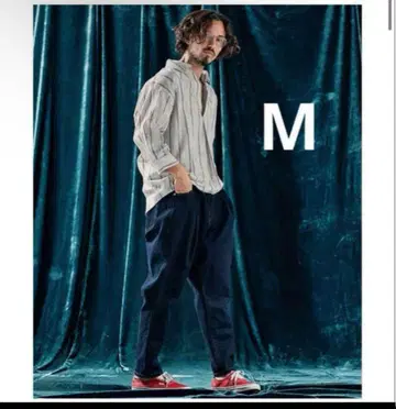 ANGENEHM Balloon silhouette 데님 팬츠 M 사이즈