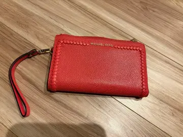 MICHAEL KORS 장지갑 레드